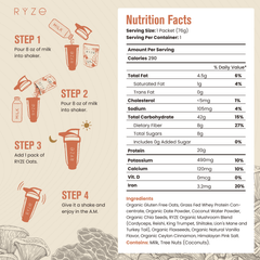 Mushroom Overnight Oats Pack (14 Servings)